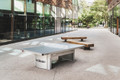 Cornilleau 510 Campus Stationary Outdoor Ping Pong Table