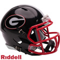 Georgia Bulldogs Speed Mini Black Football Helmet