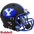 BYU Cougars Speed Mini Matte Black 2020 Football Helmet