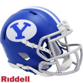BYU Cougars Speed Mini Royal Football Helmet