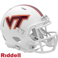 Virginia Tech Hokies Speed Mini White Football Helmet