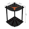 Texas Longhorns Corner Pool Cue Rack