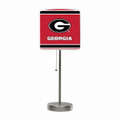Georgia Bulldogs Chrome Lamp