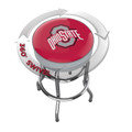 Ohio State Buckeyes Chrome Bar Stool