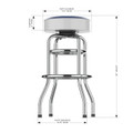 Penn State Nittany Lions Chrome Bar Stool
