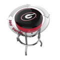 Georgia Bulldogs Chrome Bar Stool