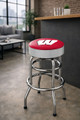 Wisconsin Badgers Chrome Bar Stool