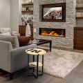 Nebraska Cornhuskers Side Table with Charger