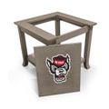 North Carolina State Wolfpack Game Day Side Table