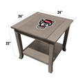 North Carolina State Wolfpack Game Day Side Table