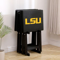 LSU Tigers TV Trays W/Stand