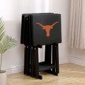Texas Longhorns TV Trays W/Stand