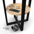 Alabama Crimson Tide Side Table with Charger