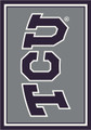 Texas Christian Horned Frogs 3' x 4' Entry Rug