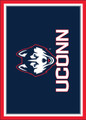 Connecticut Huskies Spirit Area Rug