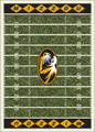 Missouri Tigers Homefield Area Rug