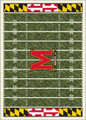 Maryland Terrapins Homefield Area Rug