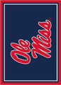Mississippi Rebels Spirit Area Rug