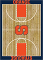 Syracuse Orange Courtside Area Rug