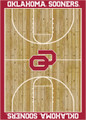 Oklahoma Sooners Courtside Area Rug