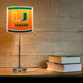 Miami Hurricanes Chrome Lamp