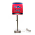 Mississippi Rebels Chrome Lamp