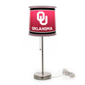 Oklahoma Sooners Chrome Lamp