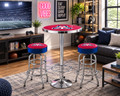 Arizona Wildcats Logo Chrome Pub Table