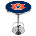 Auburn Tigers Logo Chrome Pub Table