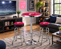 Cincinnati Bearcats Logo Chrome Pub Table