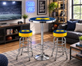 Minnesota Golden Gophers Logo Chrome Pub Table