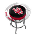 Utah Utes Chrome Bar Stool