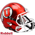Utah Utes Riddell Speed Collectible Red Football Helmet