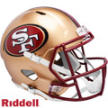 San Francisco 49ers Riddell Speed Collectible 96-08 Throwback Football Helmet