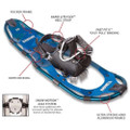 Yukon Charlie's Advanced Snowshoe Kit - 8" x 25"