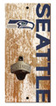 Seattle Seahawks 6" x 12" Distressed Bottle Opener