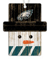 Philadelphia Eagles Snowman Ornament
