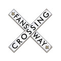 New Orleans Saints 48" Fans Way Crossing Wall Art