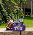 Texas Christian "Horned Frog" Stone College Mascot