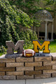 Michigan Wolverines "Block M Go Blue" Stone College Mascot