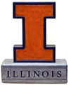 Illinois Fighting Illini "Block I" Stone College Mascot
