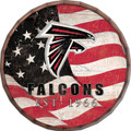 Atlanta Falcons 16" Flag Barrel Top