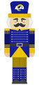 Los Angeles Rams 31" Nutcracker Leaner