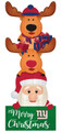 New York Giants 31" Santa Stack Leaner