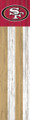 San Francisco 49ers 24" Flag Leaner
