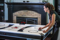 Atomic Blazer 7' Air Hockey Table