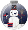 Houston Texans 12" Snow Globe Wall Art