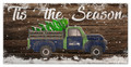 Seattle Seahawks 6" x 12" Tis the Season Sign