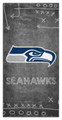 Seattle Seahawks 6" x 12" Chalk Playbook Sign