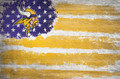 Minnesota Vikings 17" x 26" Flag Sign